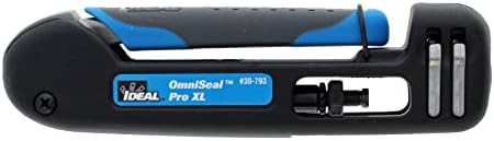 IDEAL Industries, Inc. 30-793 OmniSeal Pro XL Coax Compression Tool, Crimper Tool for F/BNC/RCA/RG-11F/Mini-Coax Connectors, 6¾ in., 1 Crimper