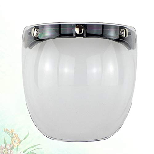 CLISPEED Capacetes Viseira Moto Viseira Viseira de Futebol Capacetes de Substituição Viseira para Di