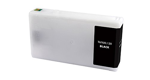 Amazon.com: recreado cartuchos Epson T676 X L120 | Negro Cartucho de  inyección de tinta 2.400 páginas para Epson WorkForce Pro WP-4010, WP-4500,  WP-4023, wp-4090, WP-4520, WP-4530 : Industrial y Científico