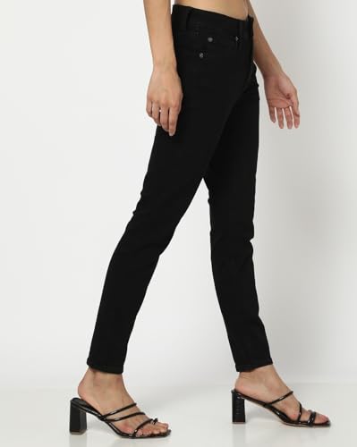Image of Gap Women Skinny Fit Mid Rise Clean Washed Jeans