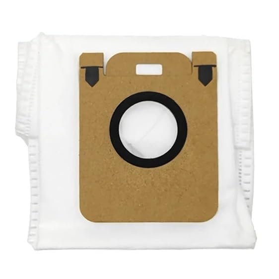 Bolsas de aspiradora, bolsa de repuesto for aspiradora, cepillo principal, paño de fregona, compatible con Dreame Bot D10 Plus (RLS3D)(20PCS)