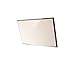 Produktbild Elica Elle WH/F/80 Dunstabzugshaube (Umwälzung, 650 m³/h, 43 dB, Wand, LED, Weiß)