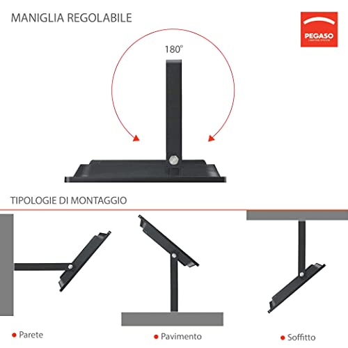 PEGASO - SET DI 2 FARO LED FLOODLIGHT - da esterno...
