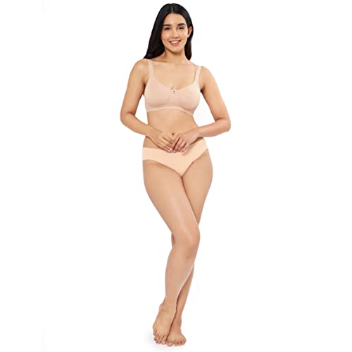Image of Amante Purple Women Solid Non Padded Wirefree Super Support Bra