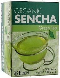 Eden Foods Organic Sencha Green Tea -- 16 bolsas de té