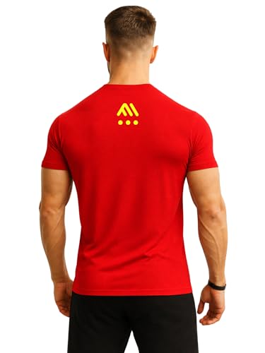 Image of 3Colours RGB Men's Sports T-Shirt - Quick Dry Lightweight Gym Wear-Muscle