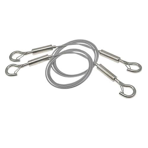 Image of 2pcs Picture Hanging Hardware Heavy Duty Stainless Steel Wire for Pictures Frames Easy to Install Crafting Tool for Home Decor