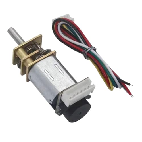 Moteur CC 6V 50 tr/min avec encodeur pour régulation précise de robot