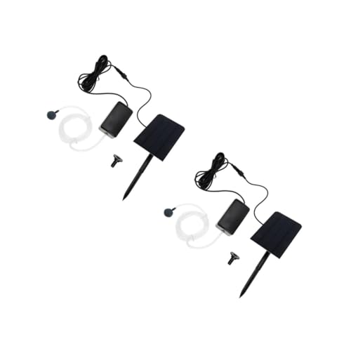 Pompe de bassin submersible d'extérieur solaire TOYANDONA pour animer et purifier votre étang