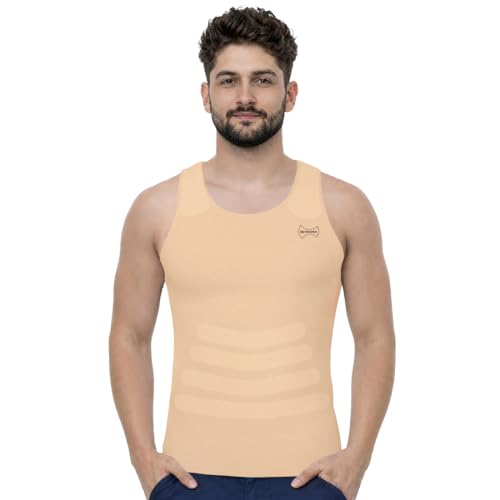 Image of dermawear Men Breezeology Zenrik Chest and Abdomen Shapewear Vest