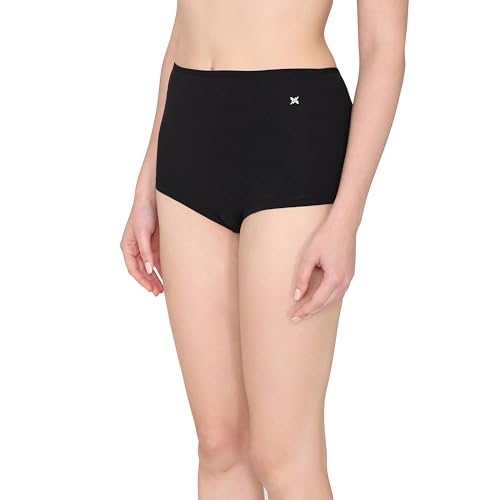 Image of Lavos Boy Shorts for Women, Bamboo Cotton Underwear for Womens, Girls Boys Short Pants for Regular Wear, Mid Waist Soft Elasticated Boxer Briefs, Long Boyshorts Panties for Ladies