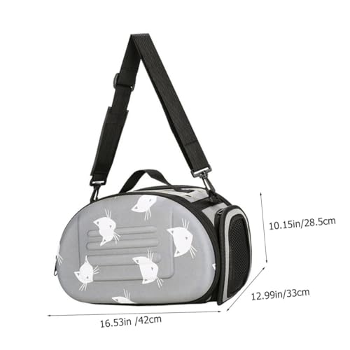 Sac de transport respirant et pliable pour chat Veemoon lavable