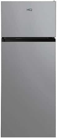 Geladeira Refrigerador HQ 230 Litros Duplex Defrost, Baixo Consumo A+++ Preto/Cinza HQ-230RDFS (220, Volts)