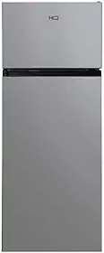 Geladeira Refrigerador HQ 230 Litros Duplex Defrost, Baixo Consumo A+++ Preto/Cinza HQ-230RDFS (220, Volts)