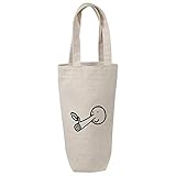 Bis zu 1,5 Liter Azeeda \'Holzgesicht\' Weinflasche Geschenktasche / Flaschenträger (BL00014795)
