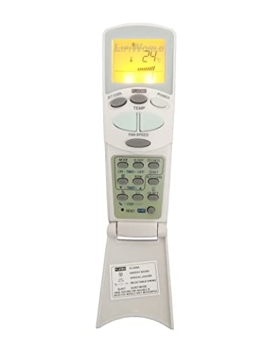 Image of LipiWorld 16 AC Remote Control with Display Light (Old Remote Exactly Same Remote Will Only Work) Compatible for LG AC Remote with Backlight