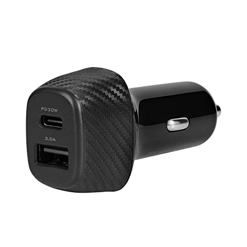 IEebN USBԍڏ[d vo48W PD30W Ή USB Type-C×1 { USB Type-A×1 ubN OWL-CPD30C1A1R-BK