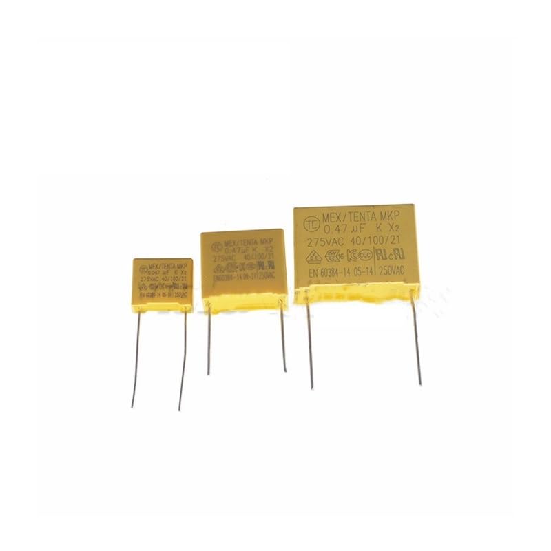 Condensateur 104K 275V anti-interférence avec isolation pas 10mm 100nF