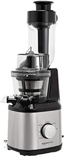 Amazon Basics Easy to Clean Masticating Slow Juicer with Wide Chute