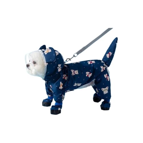 犬用レインコート ペットレインコート ペット雨具 防水 カッパ 犬服 防風 防塵 梅雨対策 着脱簡単 耐久性 速乾 快適 ペット用品 可愛い 犬 服 通気 軽量 散歩用 小型犬 中型犬 大型犬 柴犬用 C-柄13 XL