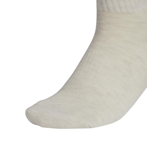 Image of adidas Women's Athletic Cushioned Quarter Ankle Socks (6 Pairs) Durable & Comfortable