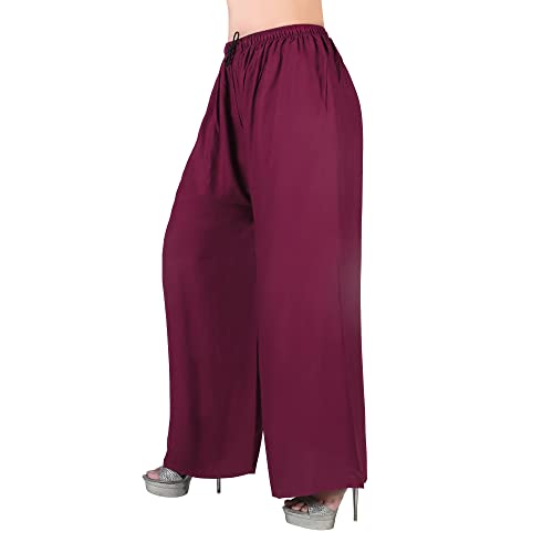 Image of Women's Relaxed Fit Rayon Palazzo
