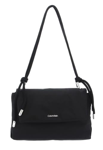Calvin Klein Roped Shoulder Bag Nylon CK Black