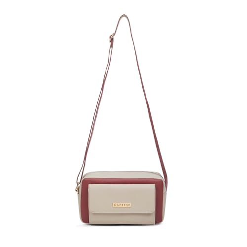 Image of Caprese Regina Medium Sling Bag for Women with Adjustable Strap & Zipper Closure for Comfortable Wear | Versatile Handbag for Everyday Use, Travel, and Special Occasions
