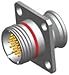 Amphenol Aerospace Circular Connector, Receptacle, 21-130, 3 Position, Flange - 2M801-009-02ZNU21-130PA