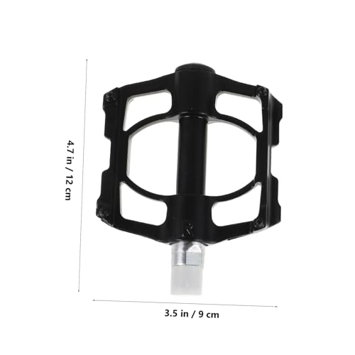 GALPADA 1pair Mountain Bike Pedals: Wide Flat Folding Aluminum Alloy Folding Bike Bicycle Foldable Cycling Pedals for Sports2