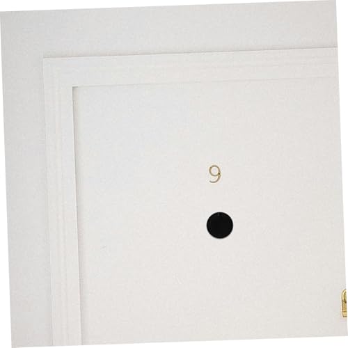 Homoyoyo tapa de mirilla para puerta, cubierta de reemplazo para mayor seguridad y estética para puertas frontales, instalación interna fácil miniatura 5