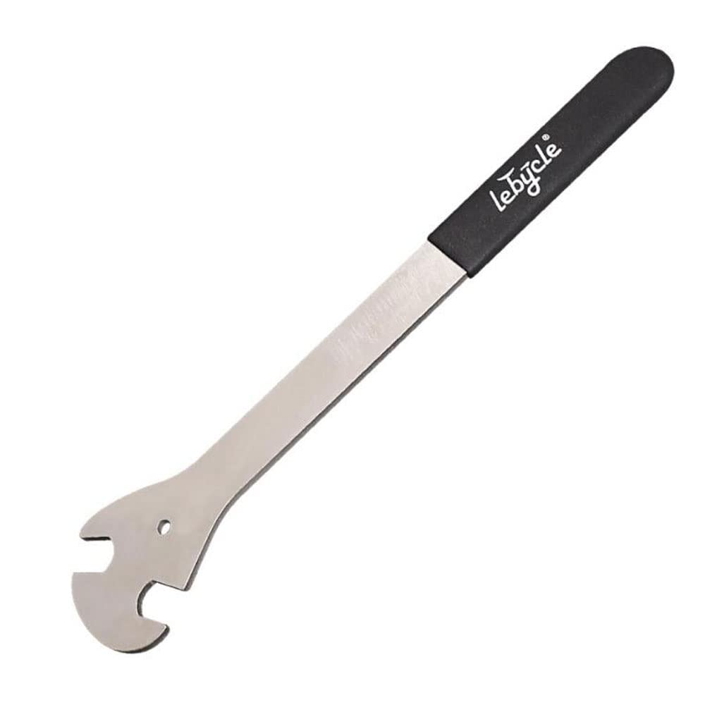 Mimoke Herramienta de reparación de llaves de pedal para bicicleta de 15 mm con mango súper largo