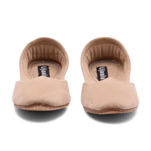 Khussa Women's Velvet Indian Wedding Bridal Mojari Juti Punjabi Plain Jutti Plain Khussa3