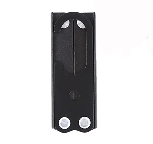 SonneSky Faltbare Kleiderbügel Tragbare Outdoor Camping Superleicht Kleiderbügel Reisebügel aus Aluminium Schwarz Cover