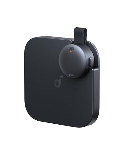 soundcore Work by Anker Voice Recorder, KI-Diktiergerät mit Schreibfunktion und Spracherkennung, 6 Monate Pro ABO gratis, kombinierte Meeting Protokolle, MFi-Zertifiziert, 140+ Sprachen