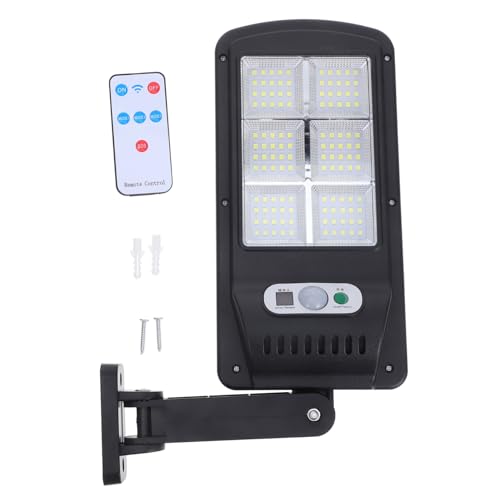 HEALLILY Remote-Controlled Solar Street Lights 120 Led Solar Powered Flood Lights for Outdoor Garden Driveway