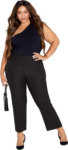 Women's Plus Size Cool Hand Trouser Black