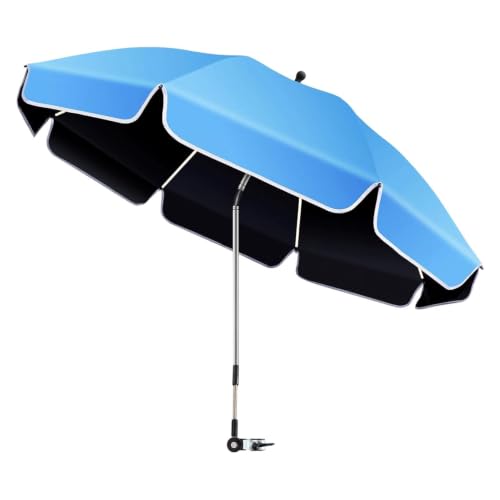 Parasol de Pesca ajustable con pinza para silla de camping
