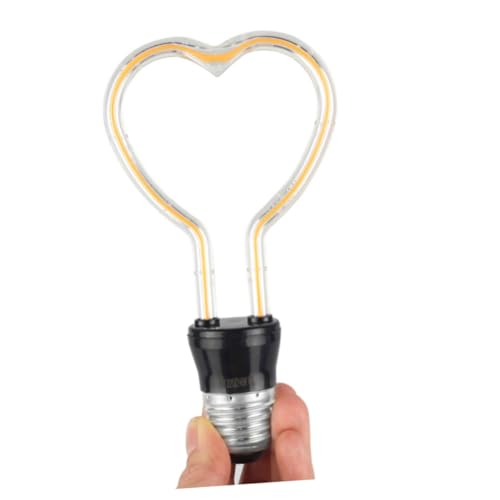 Jojofuny 101585K0TV55 1Pc Led Bulb Decor Light Squirrel Cage Bulb Ring Lightbulb Bulb Lamp Led Bulbs Heart Led Bulb Led Filament Bulb Led Lightbulb Vintage Bulb Light Bulb Creative Led Bulb Light thumb #5