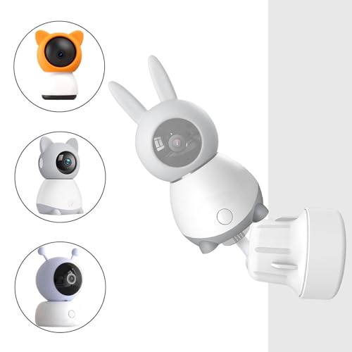 Image of Derebir Adjustable Baby Monitor Wall Mount Compatible with BOIFUN Baby 6T/ 2S/ 5S, ARENTI P2Q/ B2, ieGeek Baby 1T, DEATTI BM101-M, 1/4 Threaded Hole Camera Wall Mount (Camera Not Included)