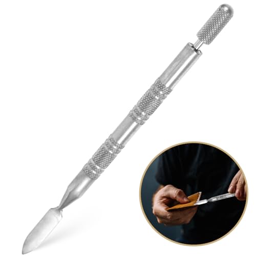 EXCEART Caneta de tinta de borda de couro, ferramenta de impressão de borda de couro, caneta de tint