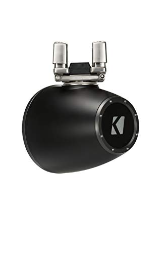 Image of KICKER KMTC9, 9 inch Horn-Loaded Tower System (Pair), 4 Ohm, Charcoal (44KMTC94)
