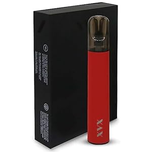 XVX MAGNET POD – RED – E CIGARETTE VAPE PEN – RECHARGEABLE – MESH COIL – 2ML TANK – REFILLABLE – COMPATIBLE WITH ALL E LIQUIDS