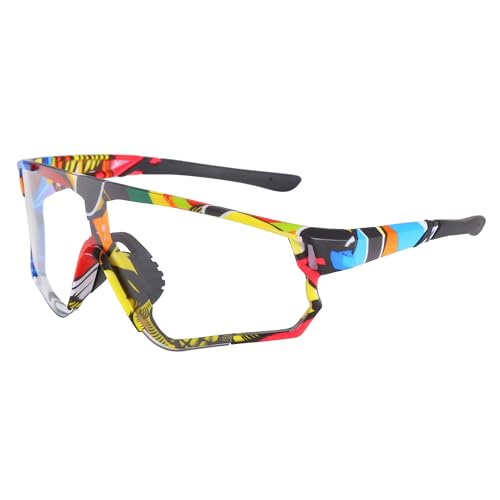 Gafas de sol fotocromáticas deportivas para ciclismo y correr con protección UV400