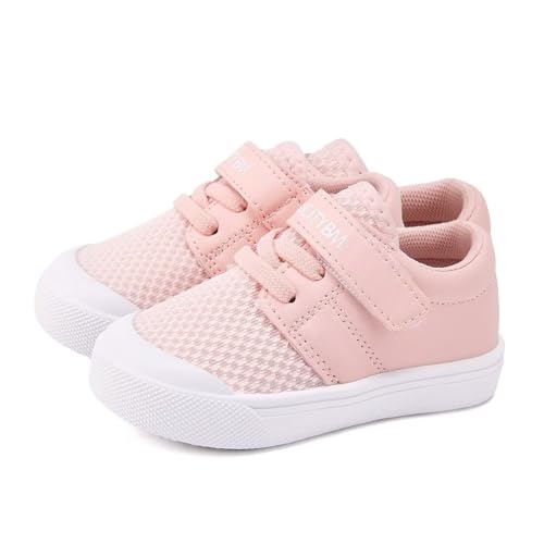 Image of BMCiTYBM Baby Sneakers Girls Boys Lightweight Breathable Mesh First Walkers Shoes 6-24 Months
