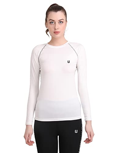 Image of Unbeatable Womens Compression Top T-Shirt for Gym Sports Yoga Swimming Running Full Sleeve