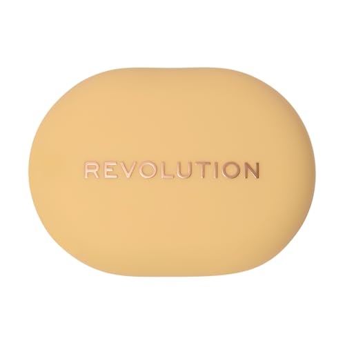 Image of Revolution Powder Pops Instant Blur Setting Powder, Banana Deep | Talc-Free, Controls Shine with Smooth & Blurring Finish, Vegan & Cruelty-Free