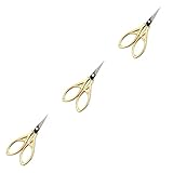 Ciseaux de coupe - la poignée est confortable à tenir facile à utiliser, la poignée est conçue avec de beaux motifs une finition délicate, ciseaux d'artisanat