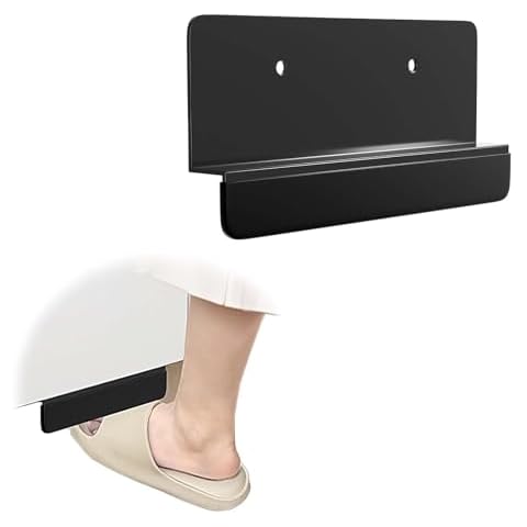Cabinet Foot Pull for Trash Drawer, Trash Cabinet Foot Pull, Touchless Hands Free Design for Full Overlay Cabinet Door Cover