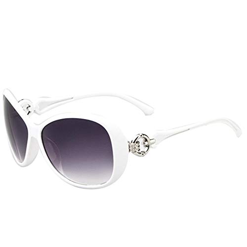 Idomeo Women Fashion Oval Shape UV400 Framed Sunglasses